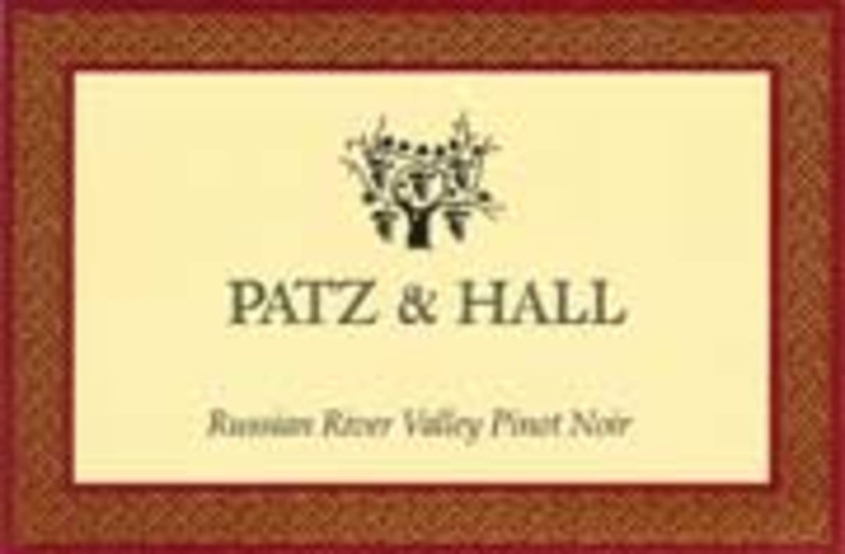 Patz & Hall Russian River Valley Pinot Noir 2002 Front Label