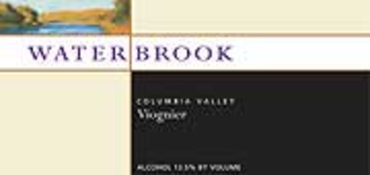 Waterbrook Viognier 2003 Front Label