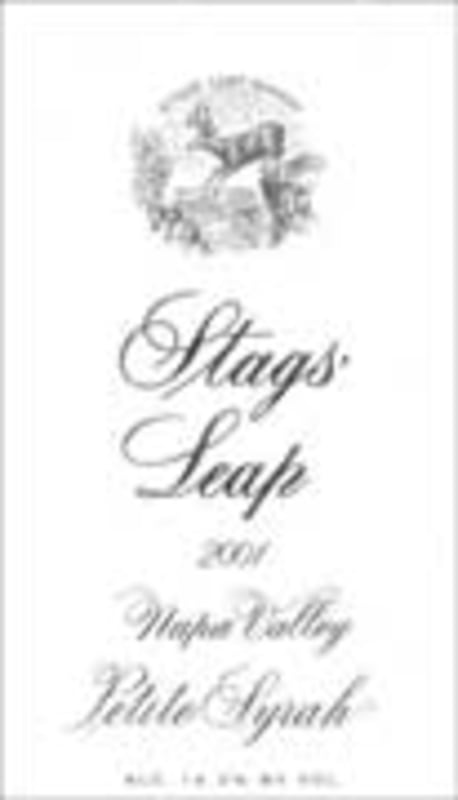 Stags' Leap Winery Petite Sirah 2001 Front Label