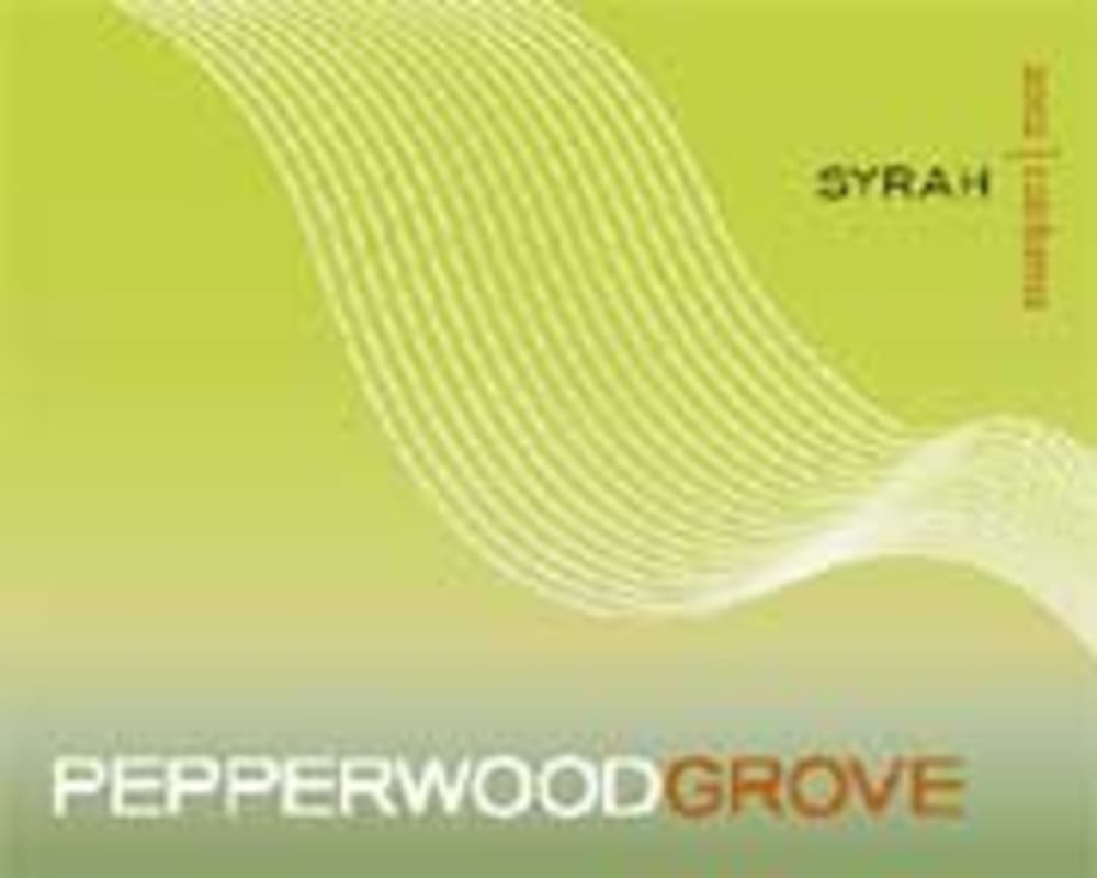 Pepperwood Grove Syrah 2002 Front Label
