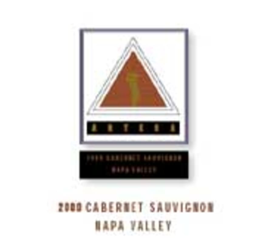 Artesa Napa Valley Cabernet Sauvignon 2000 Front Label