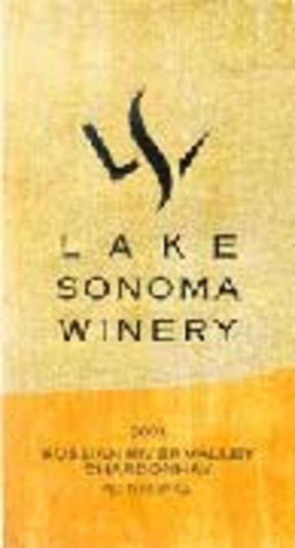 Lake Sonoma Winery Russian River Chardonnay 2002 Front Label