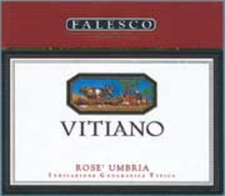 Falesco Vitiano Rosato 2003 Front Label