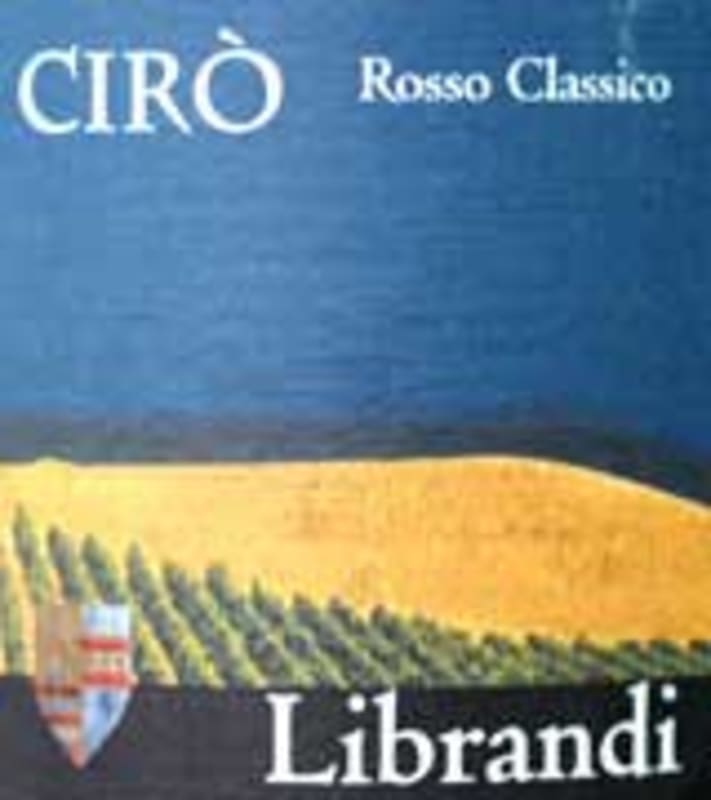 Librandi Ciro Rosso Classico Gaglioppo 2001 Front Label