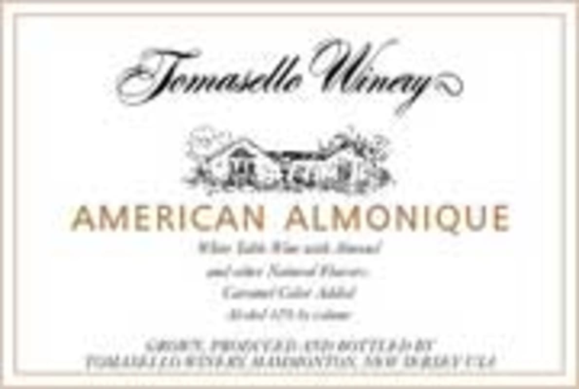 Tomasello Winery American Almonique Front Label