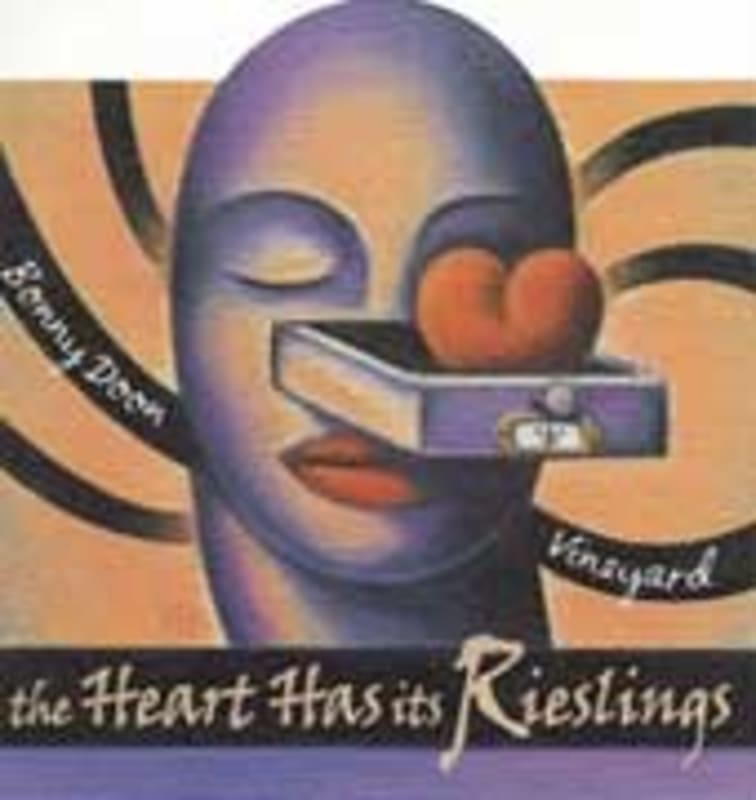 Bonny Doon The Heart Has Its Rieslings 2003 Front Label