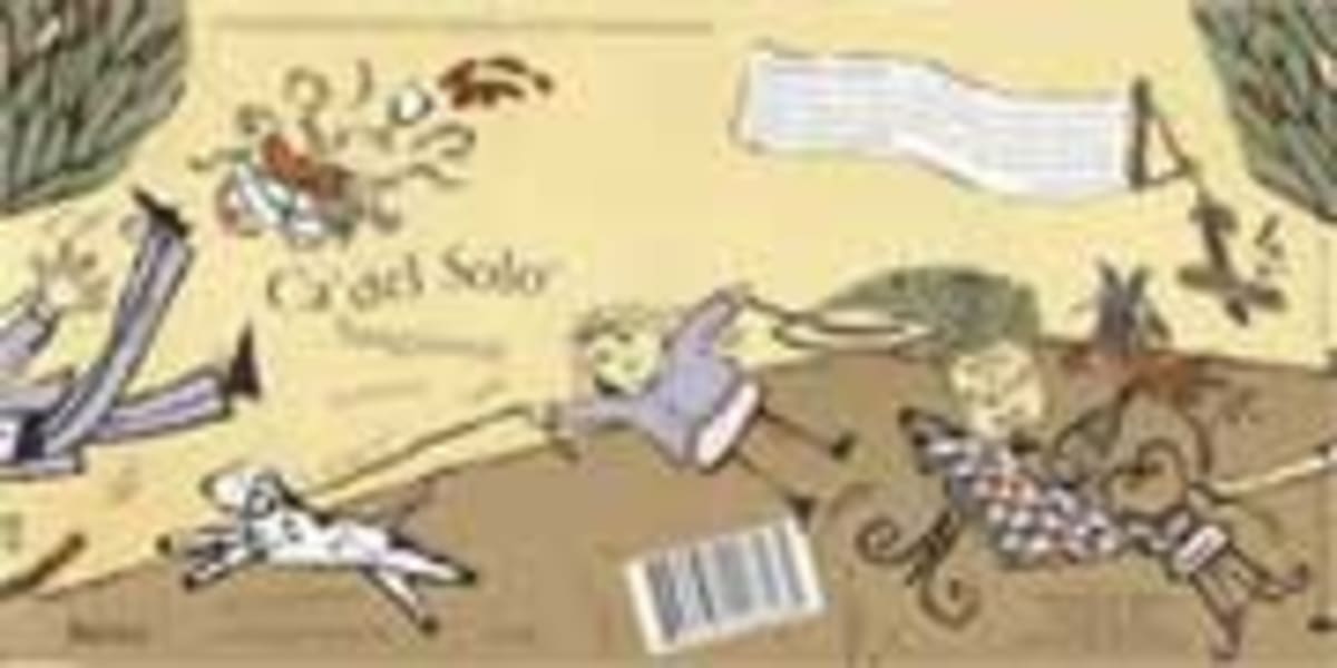 Bonny Doon Ca del Solo Sangiovese 2002 Front Label