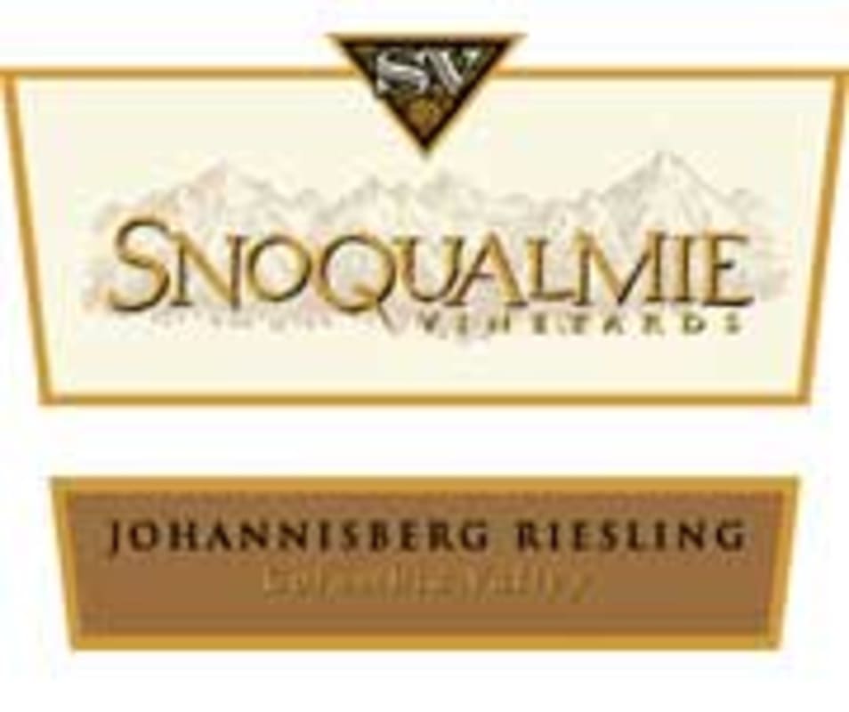 Snoqualmie Johannisberg Riesling 2003 Front Label