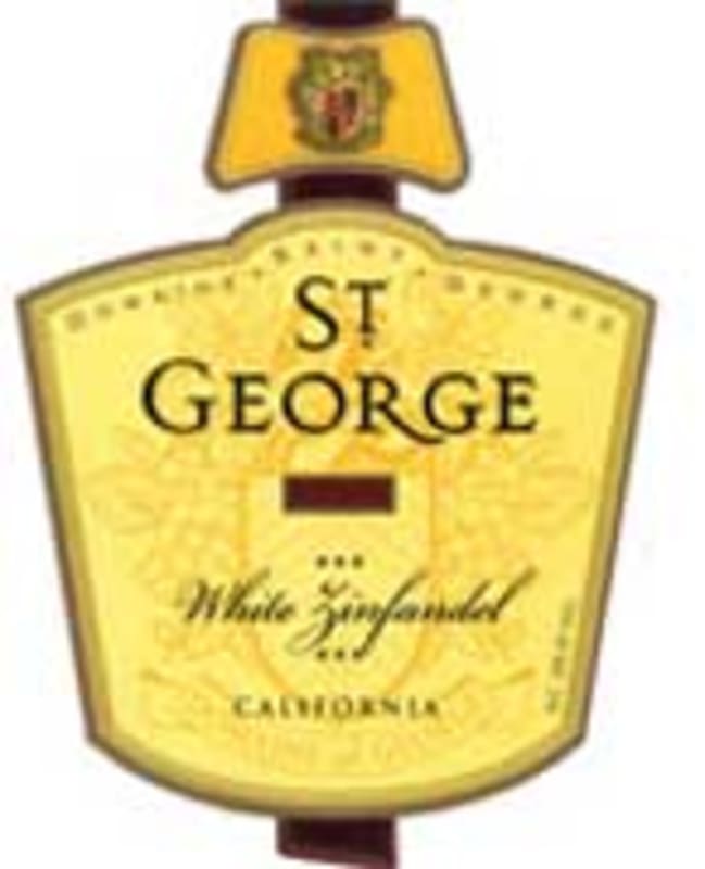 Dom. St. George White Zinfandel 2003 Front Label