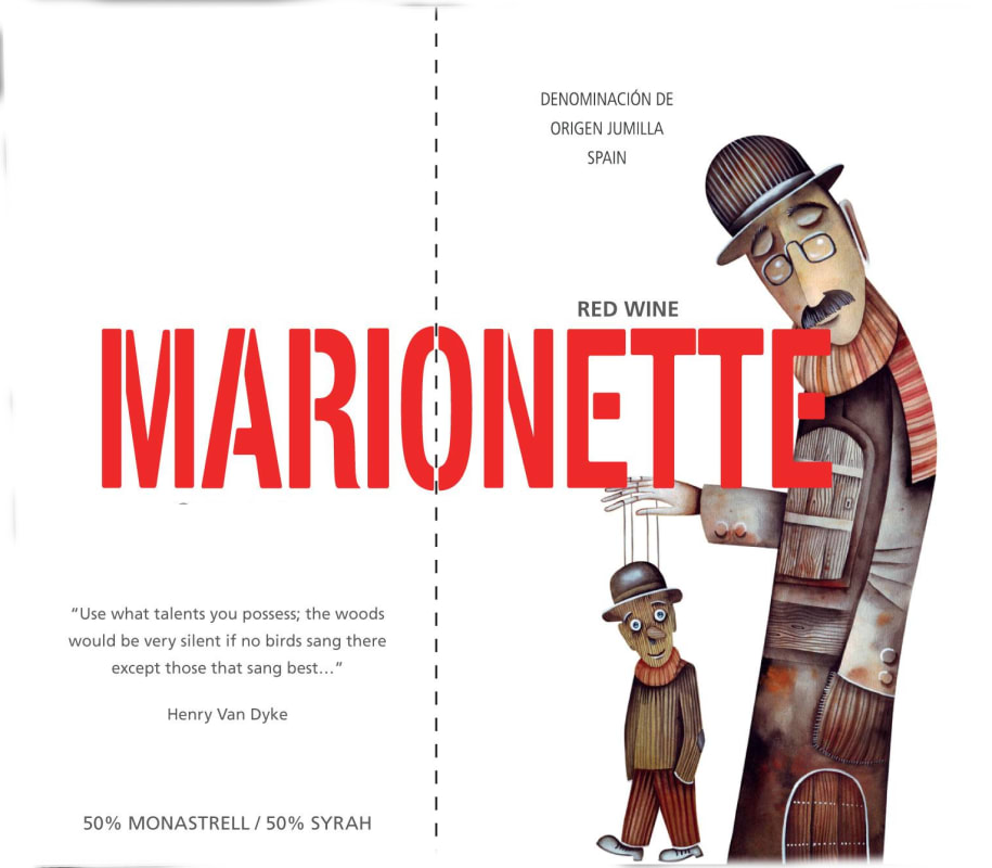 Ego Bodegas Marionette 2014 Front Label
