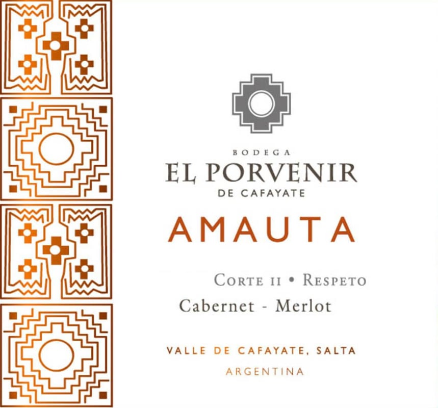 El Porvenir de Cafayate Amauta Corte II Respeto 2012 Front Label