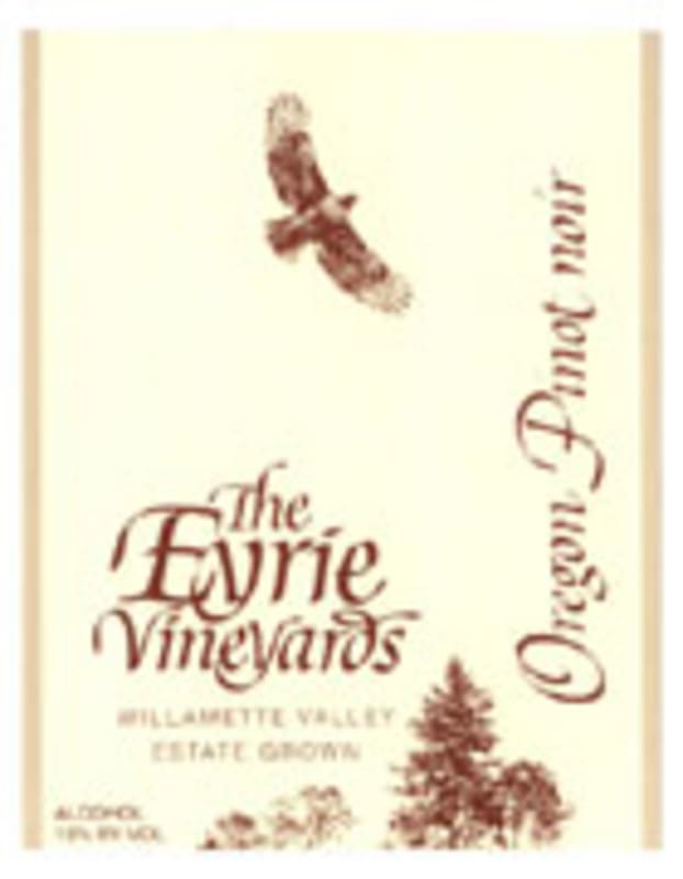 Eyrie Estate Pinot Noir 2002 Front Label
