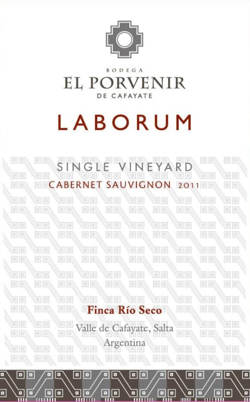 El Porvenir de Cafayate Laborum Cabernet Sauvignon 2011 Front Label