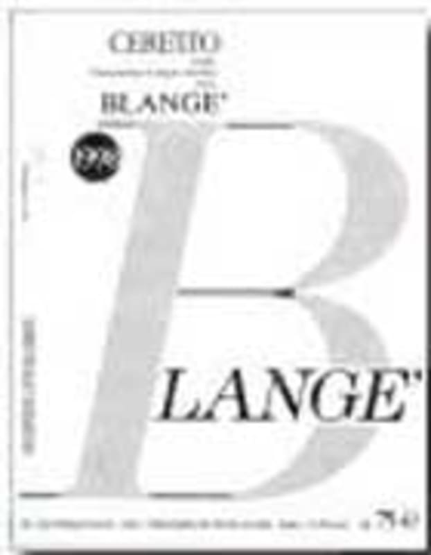 Ceretto Arneis Blange 2003 Front Label