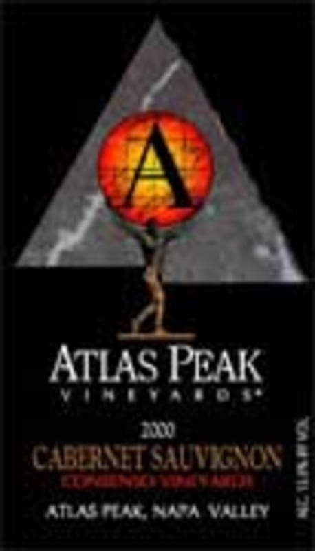 Atlas Peak Consenso Cabernet Sauvignon 2000 Front Label