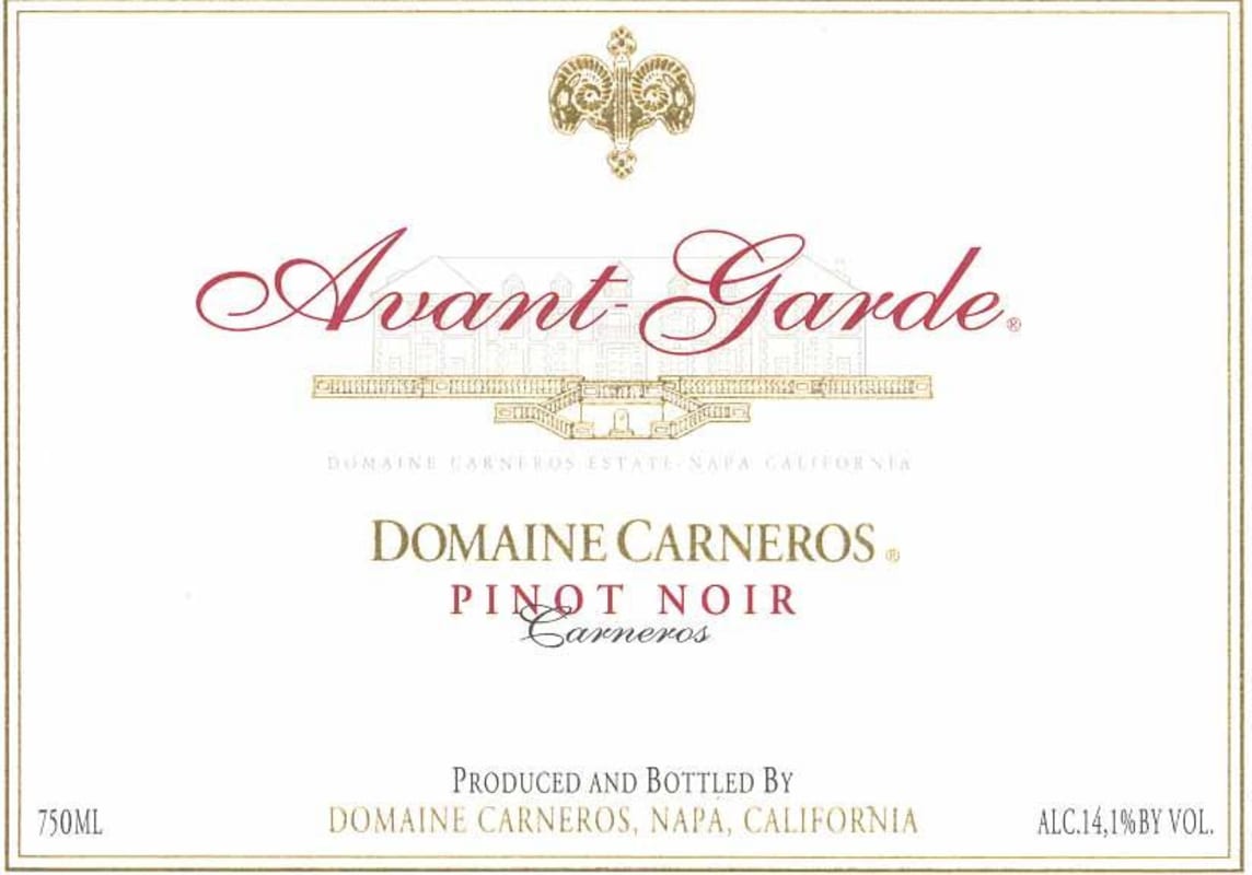 Domaine Carneros Avant-Garde Pinot Noir 2011 Front Label