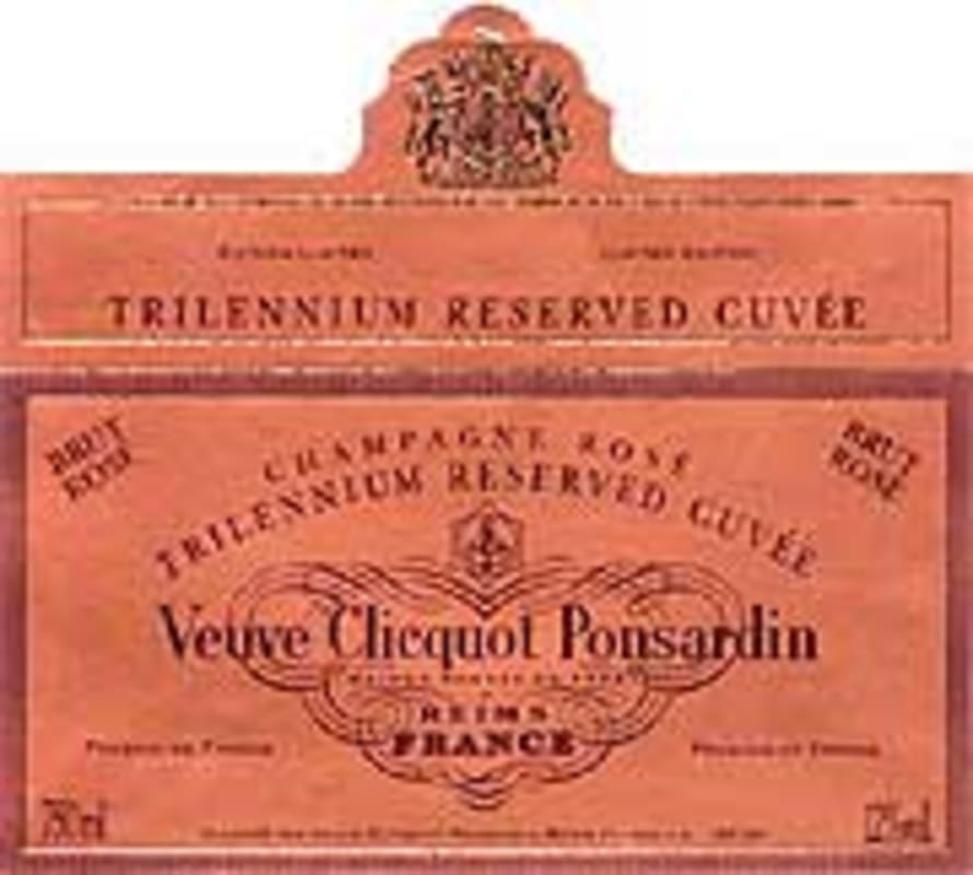 Veuve Clicquot Vintage Brut Rose 1985 Front Label