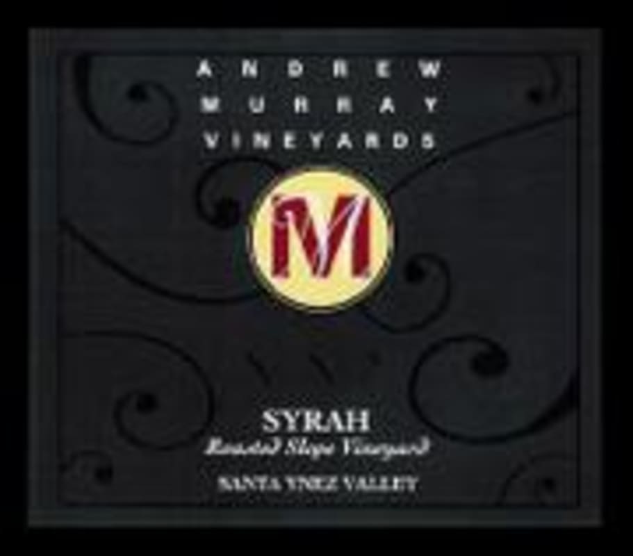 Andrew Murray Roasted Slope Syrah 2002 Front Label