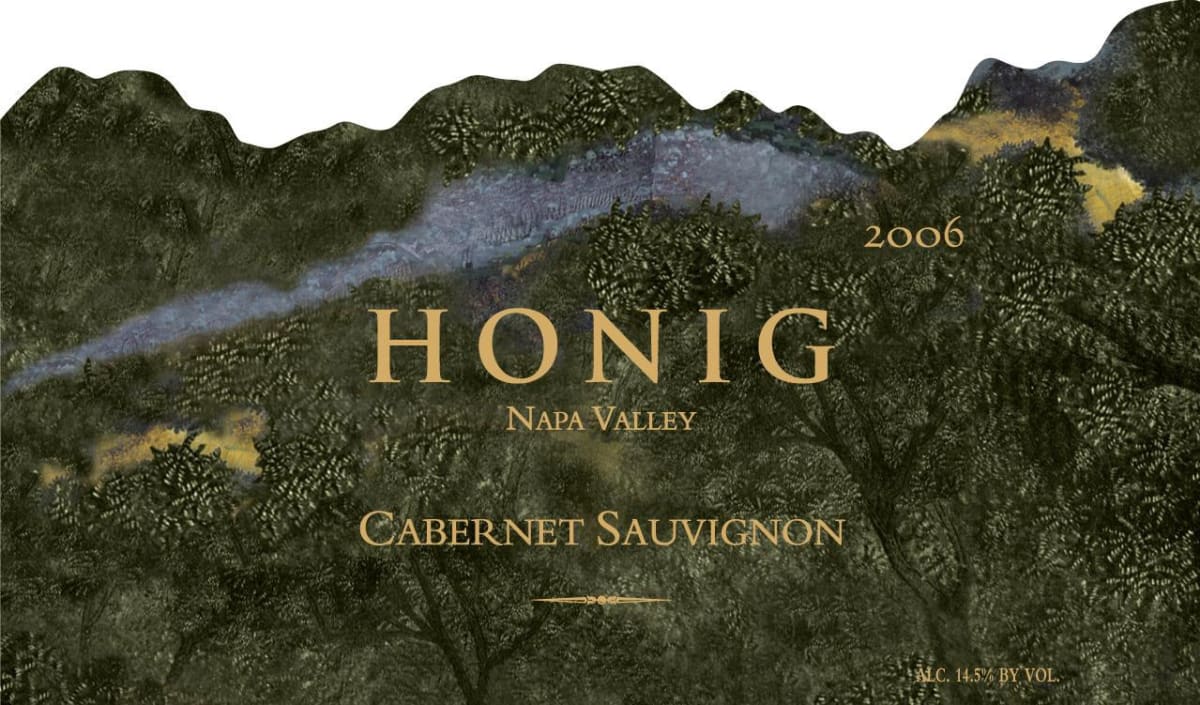 Honig Cabernet Sauvignon 2006 Front Label