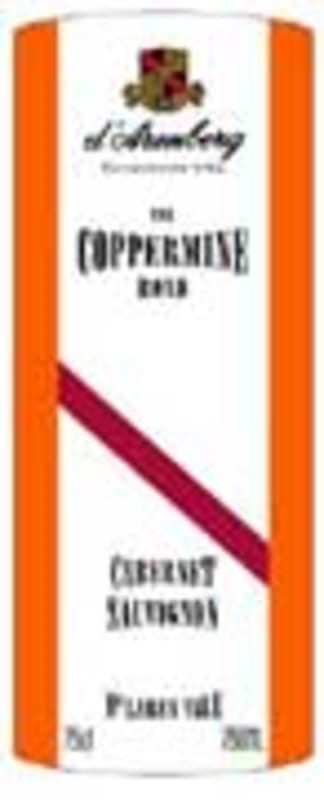 d'Arenberg The Coppermine Road Cabernet Sauvignon 2002 Front Label