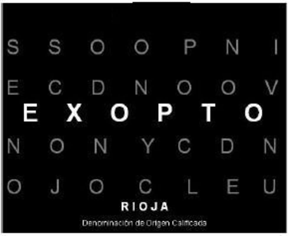 Exopto Cellars Exopto Rioja 2007 Front Label