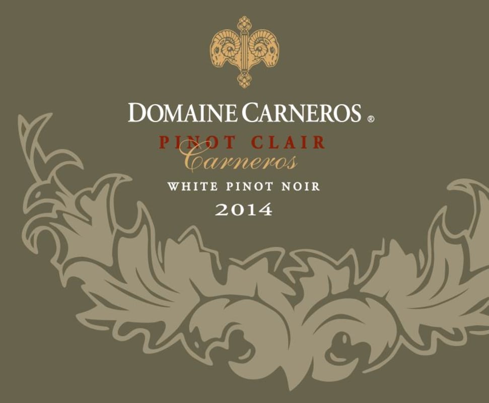 Domaine Carneros Pinot Clair 2014 Front Label