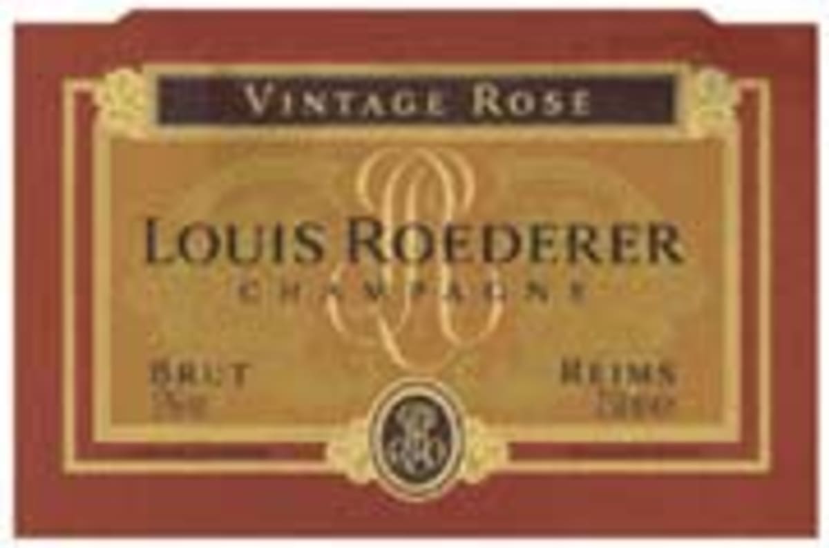 Louis Roederer Brut Rose 1998 Front Label