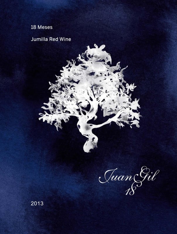 Bodegas Juan Gil 18 Meses Blue Label Monastrell 2013 Front Label