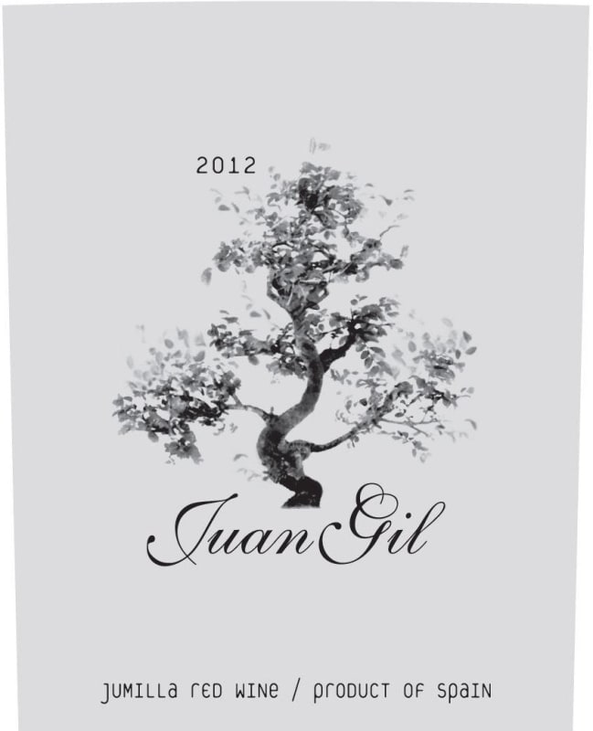 Bodegas Juan Gil Jumilla 2012 Front Label
