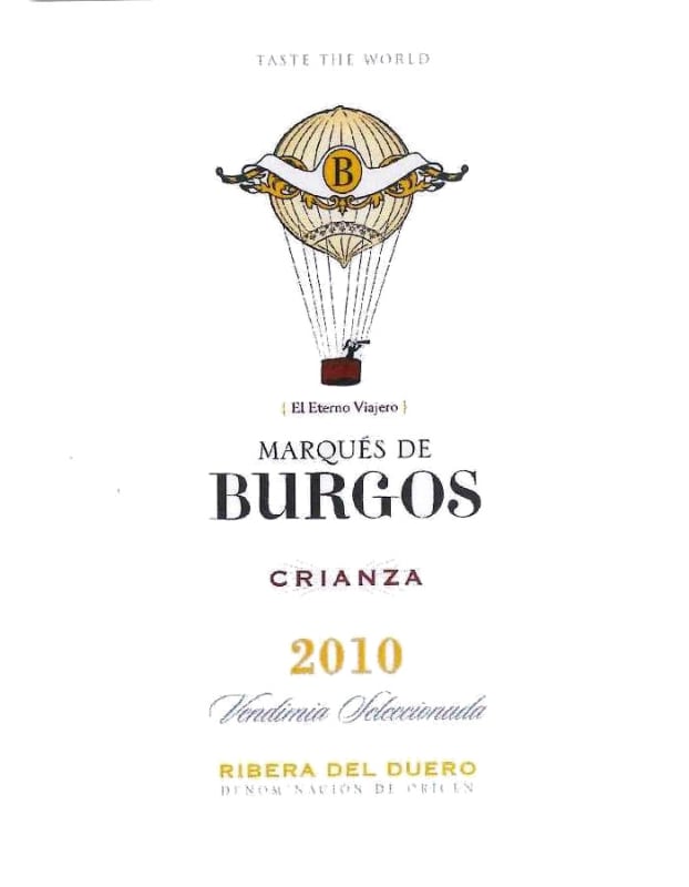 Bodegas Lan Vendimia Seleccionada Crianza 2010 Front Label