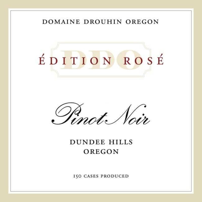 Domaine Drouhin Oregon Edition Rose Pinot Noir 2010 Front Label