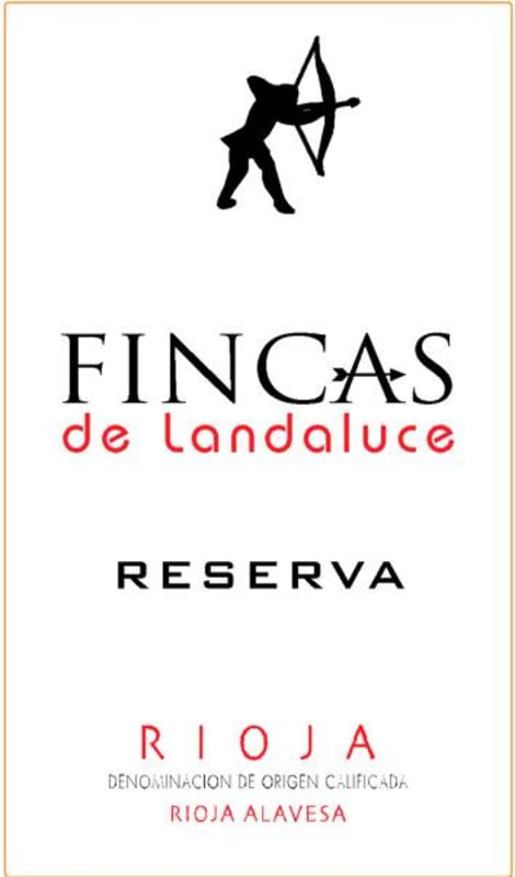 Bodegas Landaluce Fincas de Landaluce Reserva 2009 Front Label