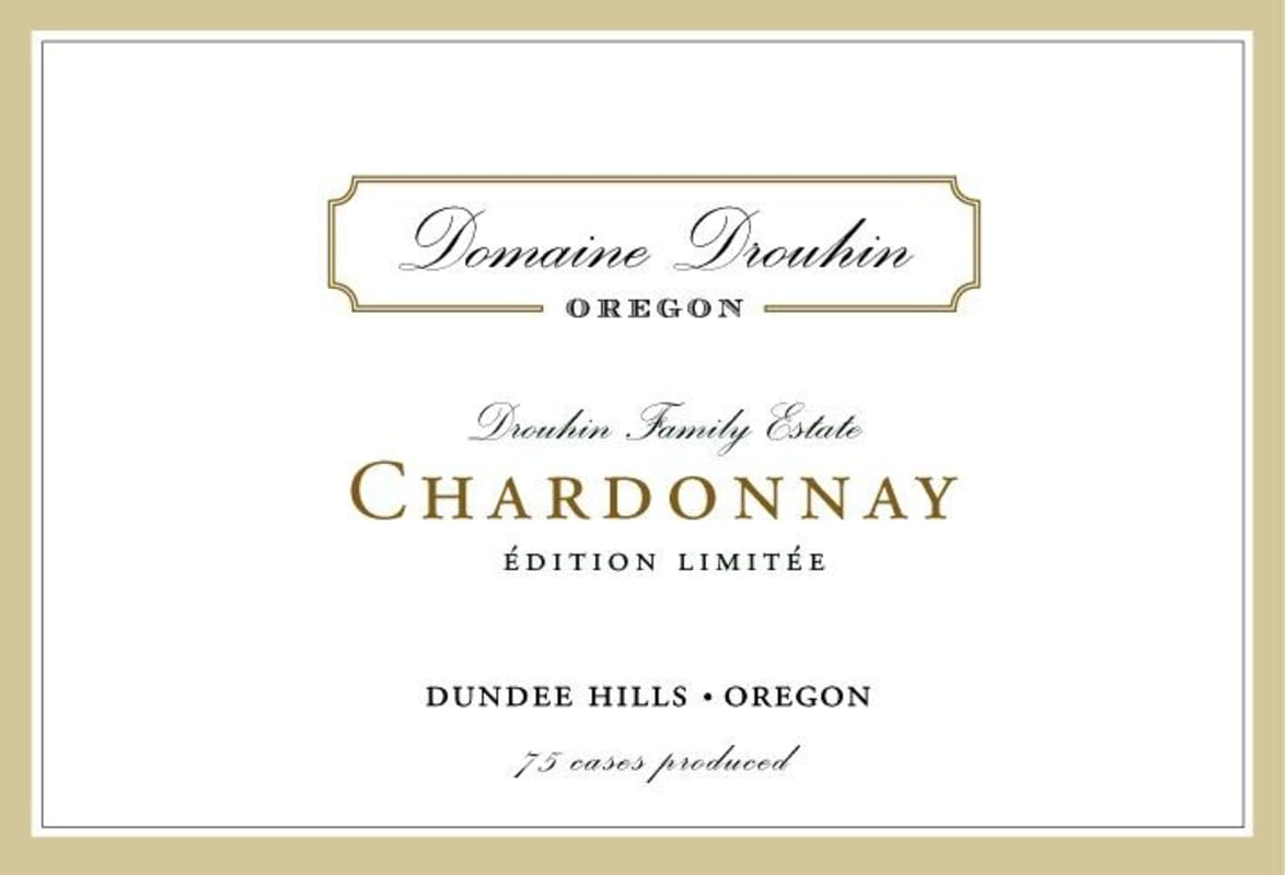 Domaine Drouhin Oregon Edition Limitee 2013 Front Label