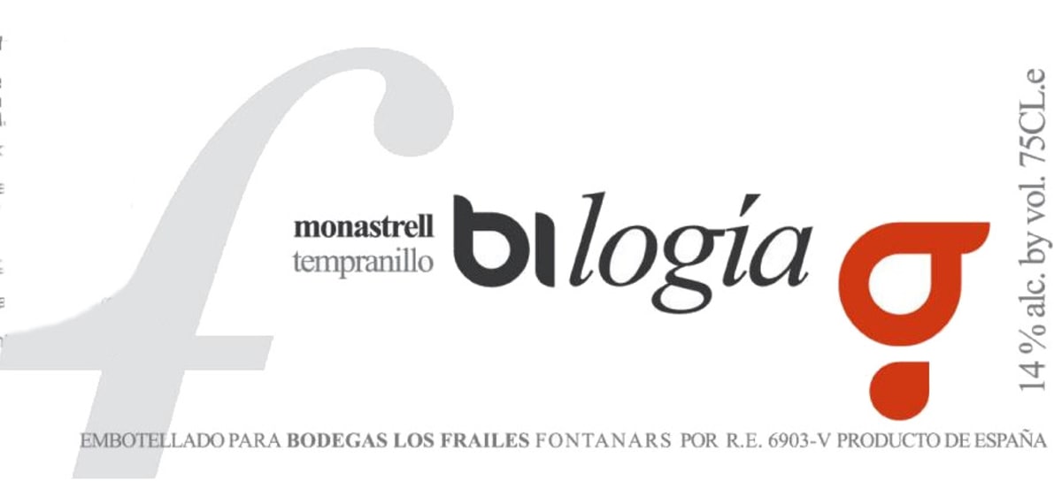 Los Frailes Bilogia 2011 Front Label