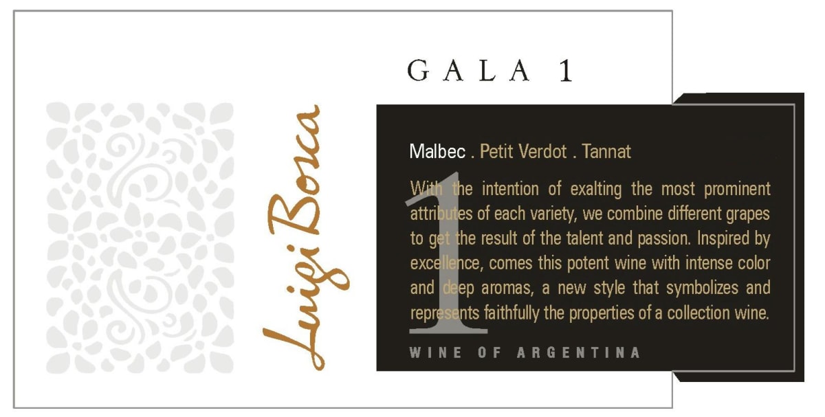 Luigi Bosca Gala 1 2011 Front Label