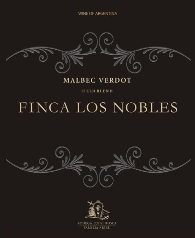 Luigi Bosca Finca Los Nobles Malbec - Petit Verdot 2008 Front Label