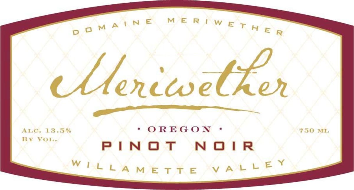 Dom. Meriwether Pinot Noir 2007 Front Label