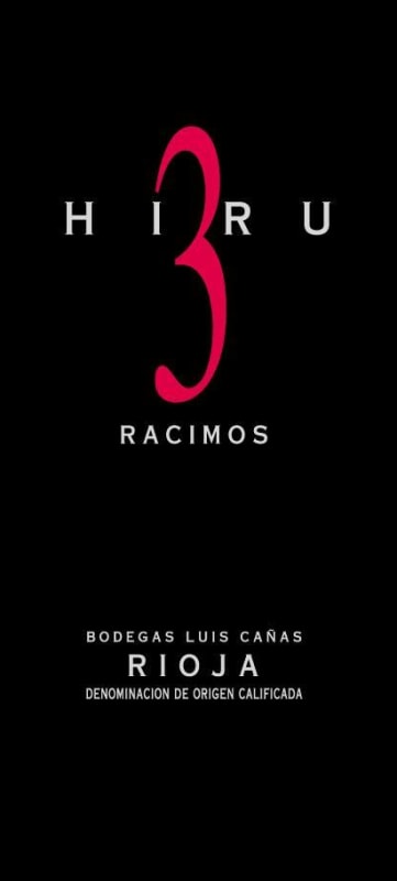 Bodegas Luis Canas Hiru 3 Racimos 2005 Front Label
