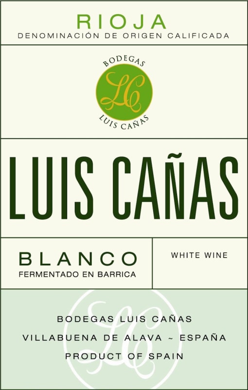 Bodegas Luis Canas Fermentado en Barrica Blanco 2015 Front Label