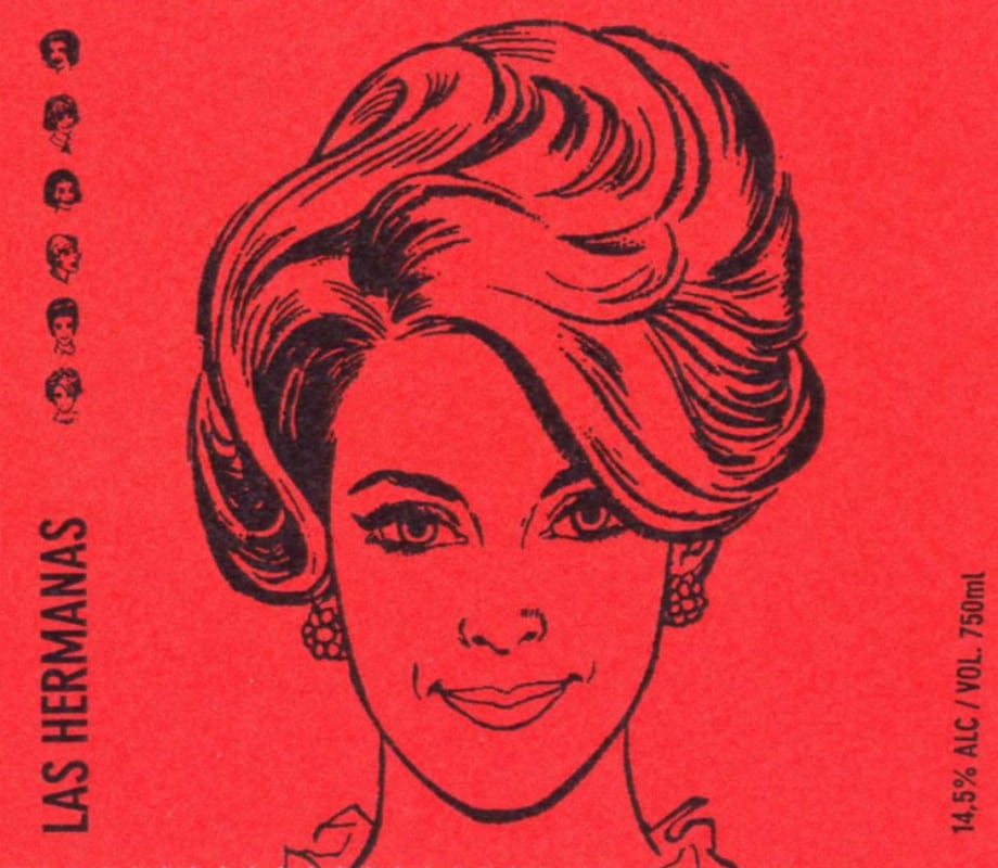 Bodegas Luzon Las Hermanas Autor Red 2005 Front Label