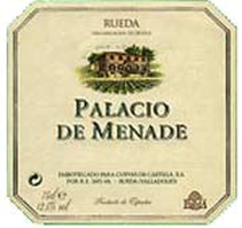 Palacio de Menade Rueda Superiore Verdejo 2002 Front Label