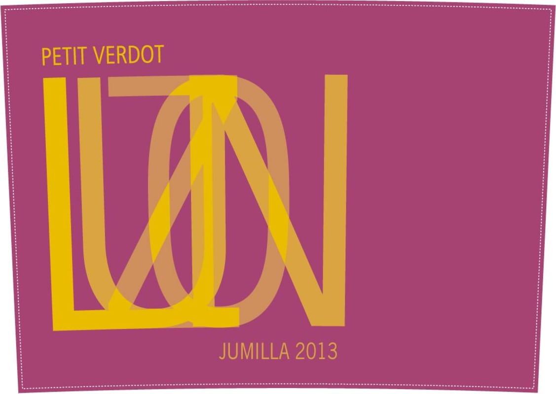 Bodegas Luzon Petit Verdot 2013 Front Label