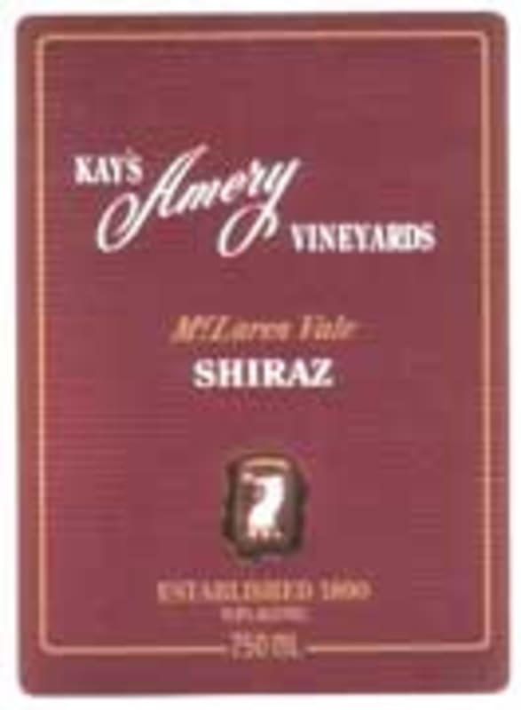 Kay Brothers Shiraz 2002 Front Label