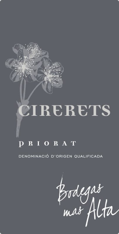 Bodegas Mas Alta Priorat Cirerets 2013 Front Label