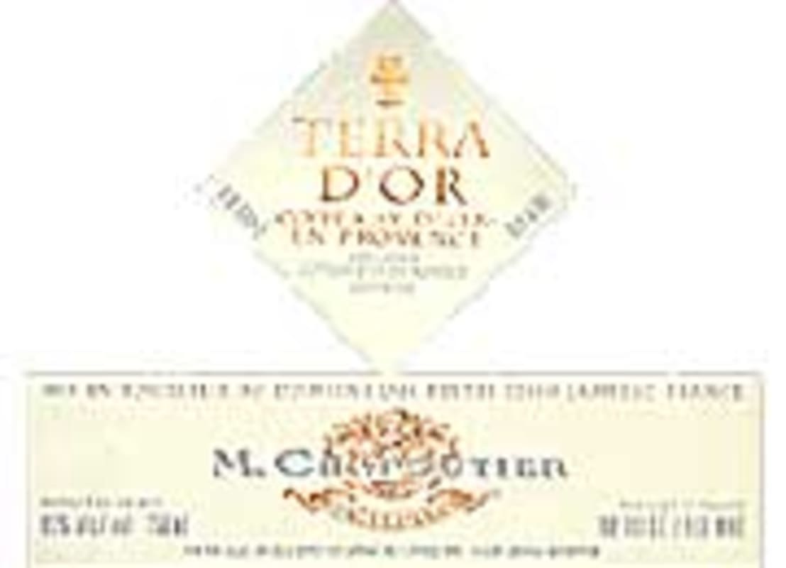 M. Chapoutier Domaine des Beates Terra dOr 1998 Front Label