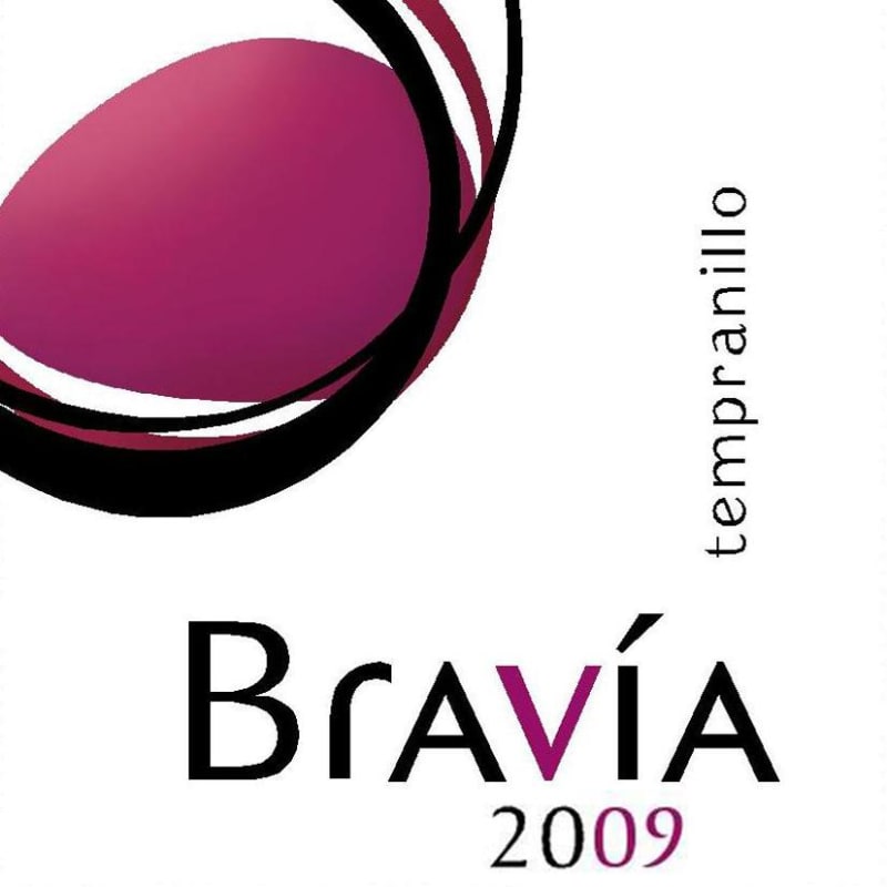 Antano Mocen Bravia Vino de la Tierra Tempranillo 2009 Front Label