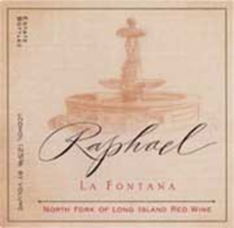 Raphael La Fontana 2001 Front Label