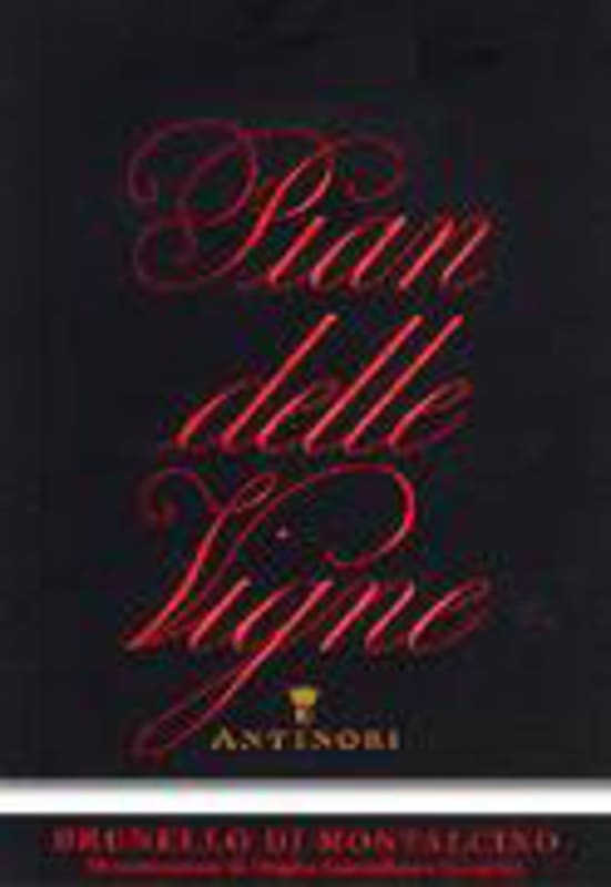 Marchesi Antinori Pian Delle Vigne Brunello di Montalcino 1999 Front Label