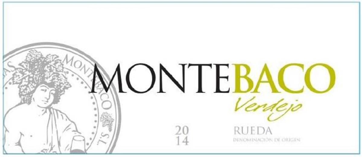 Montebaco Verdejo 2014 Front Label