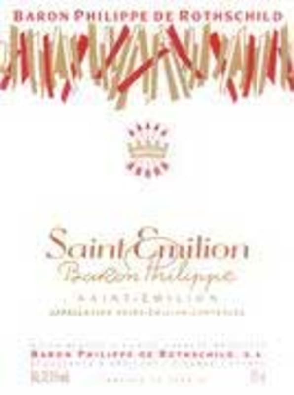 Baron Philippe de Rothschild St. Emilion 2001 Front Label